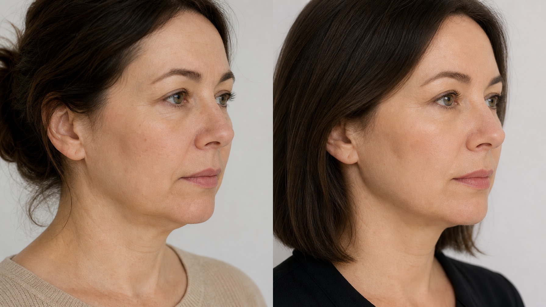 Rezultate Face Tone — slăbire facială