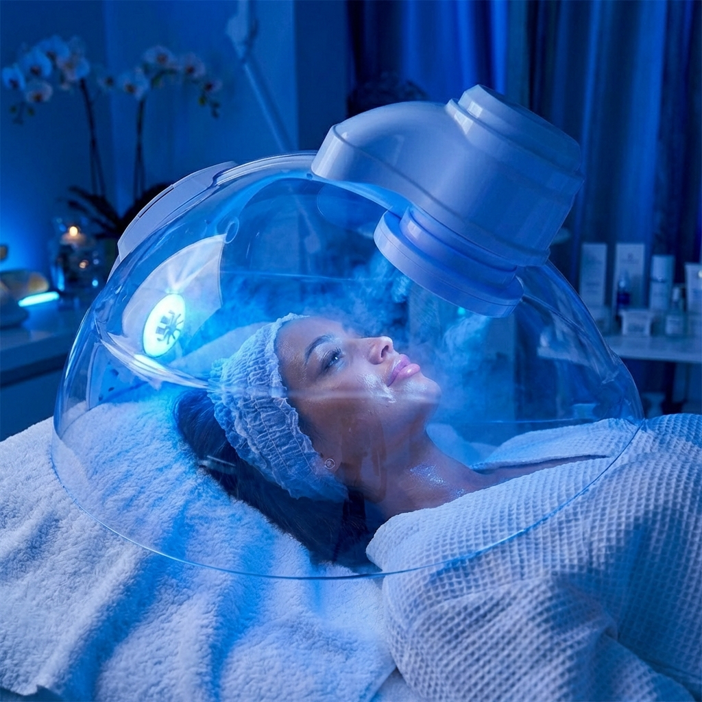 Lumina albastră 465nm — anti-acnee