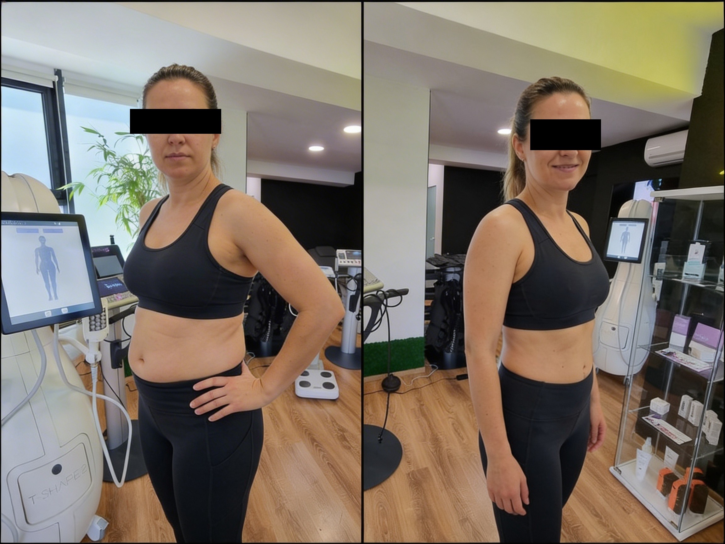 Rezultate finale slăbire și remodelare corporală