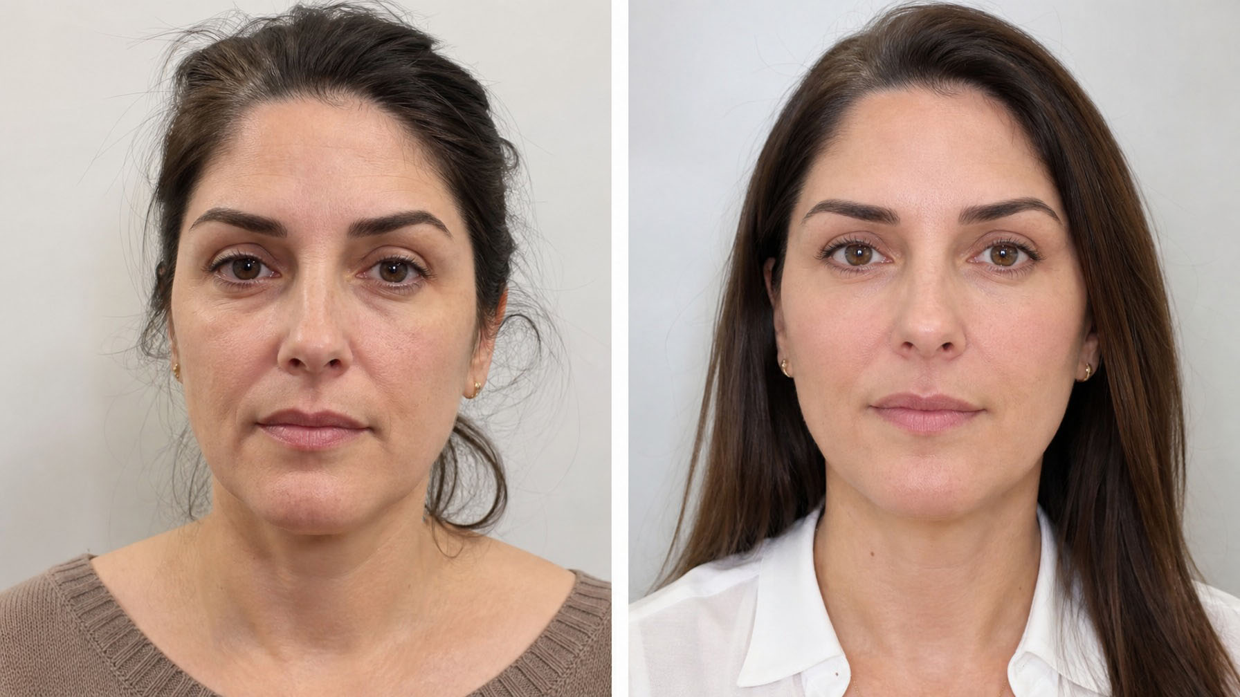 Rezultate Face Tone — fără bărbie dublă