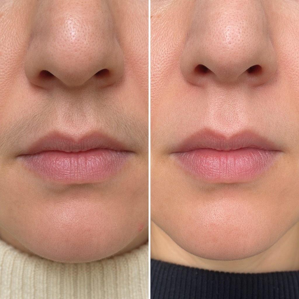 Epilare definitiva cu laser before and after - rezultat 21 — SenzoFit Iași