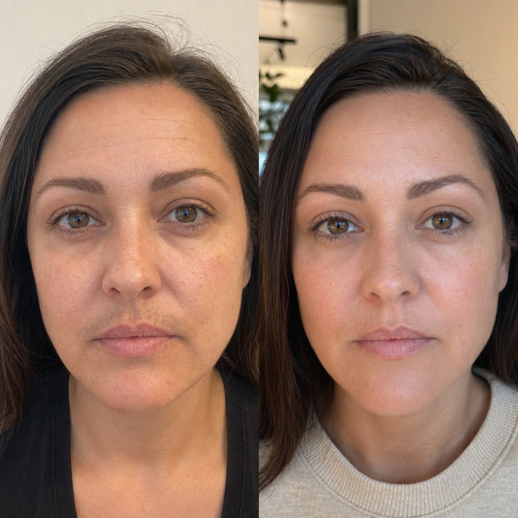Epilare definitiva cu laser before and after - rezultat 29 — SenzoFit Iași