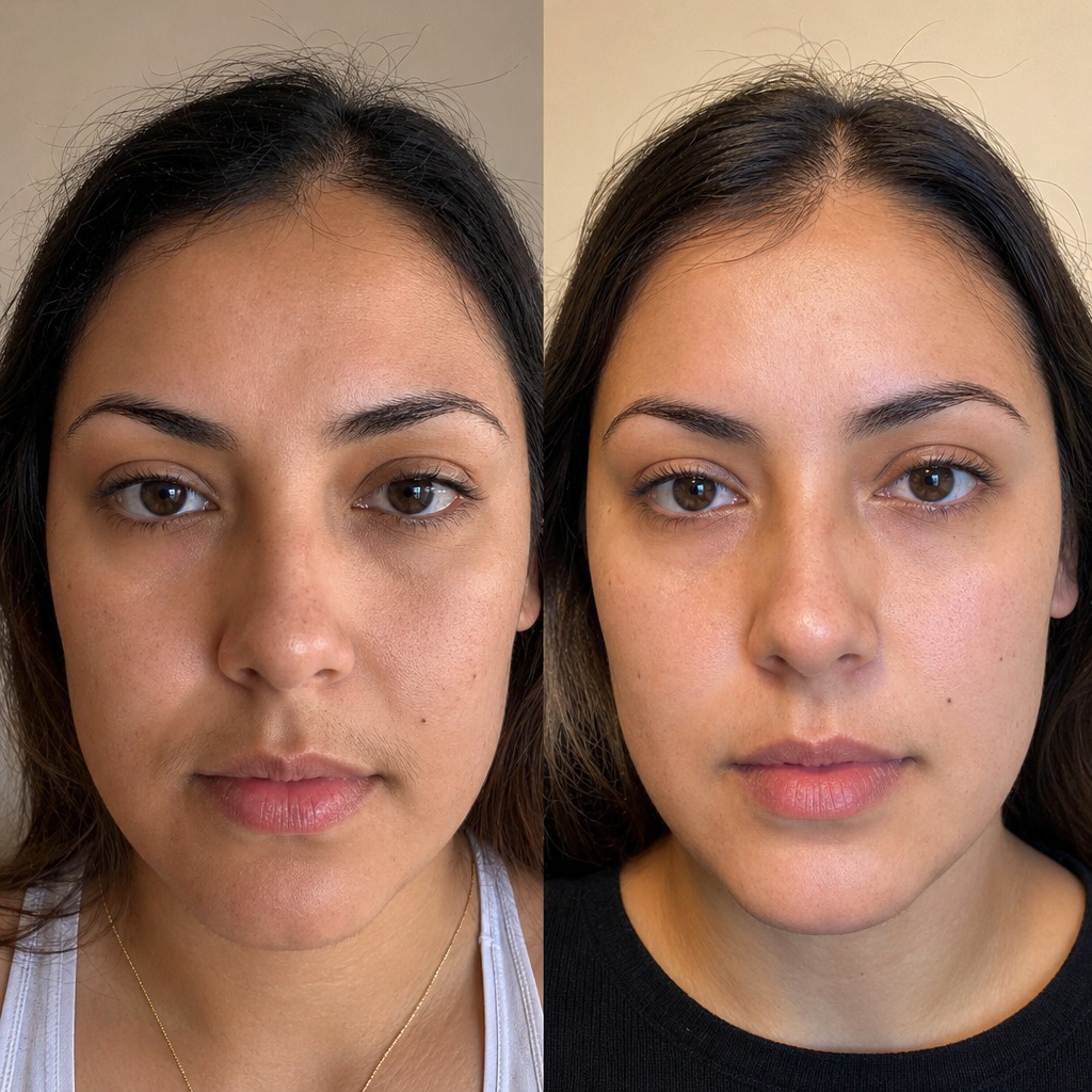 Epilare definitiva cu laser before and after - rezultat 31 — SenzoFit Iași