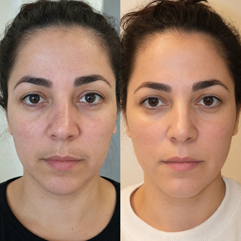 Epilare definitiva cu laser before and after - rezultat 32 — SenzoFit Iași