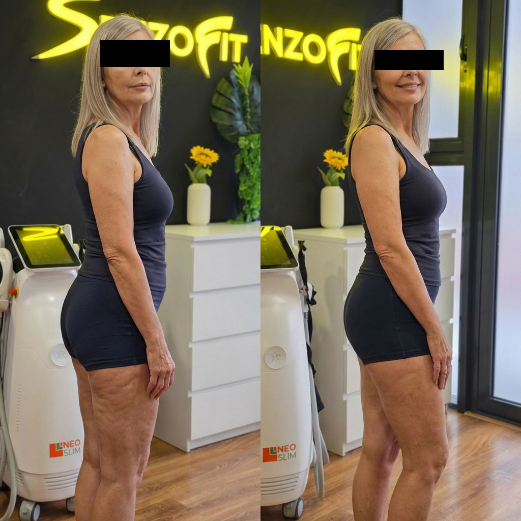 Rezultate InWave — înainte și după tratament remodelare corporală 5